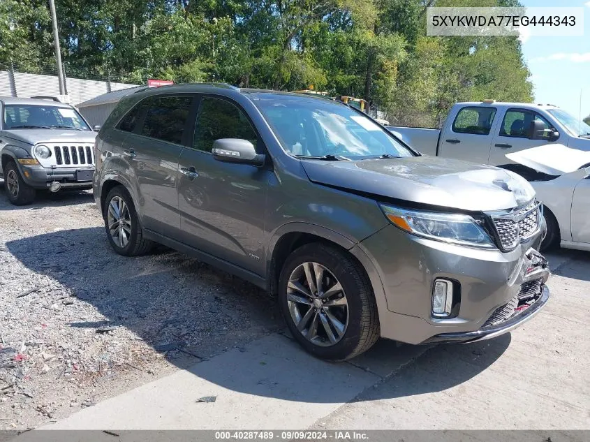 5XYKWDA77EG444343 2014 Kia Sorento Limited V6