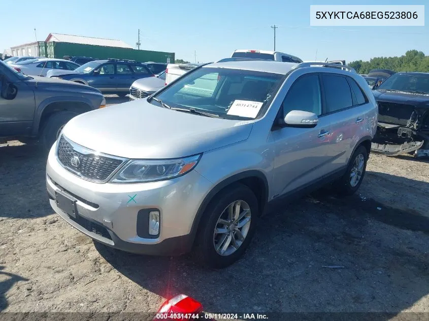 5XYKTCA68EG523806 2014 Kia Sorento Lx