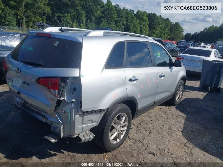 5XYKTCA68EG523806 2014 Kia Sorento Lx