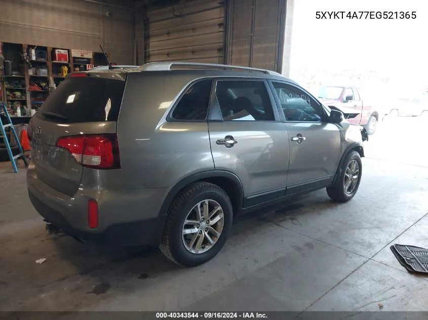 5XYKT4A77EG521365 2014 Kia Sorento Lx