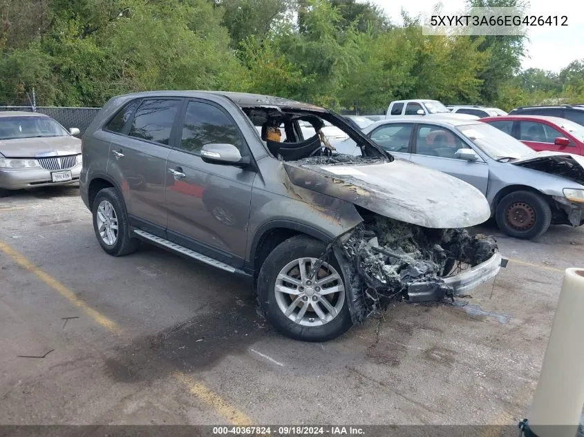 5XYKT3A66EG426412 2014 Kia Sorento Lx