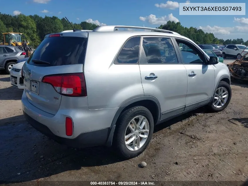 5XYKT3A6XEG507493 2014 Kia Sorento Lx