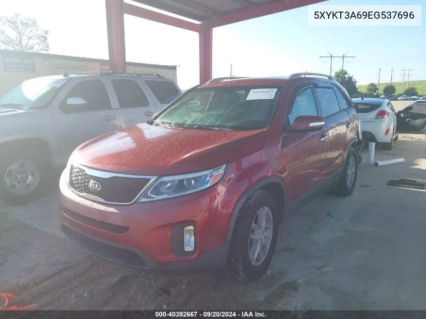 5XYKT3A69EG537696 2014 Kia Sorento Lx