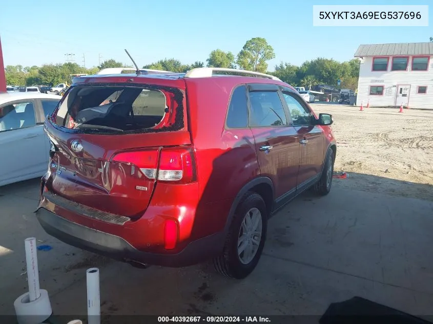 5XYKT3A69EG537696 2014 Kia Sorento Lx