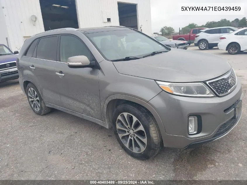 2014 Kia Sorento Sx VIN: 5XYKW4A71EG439459 Lot: 40403489