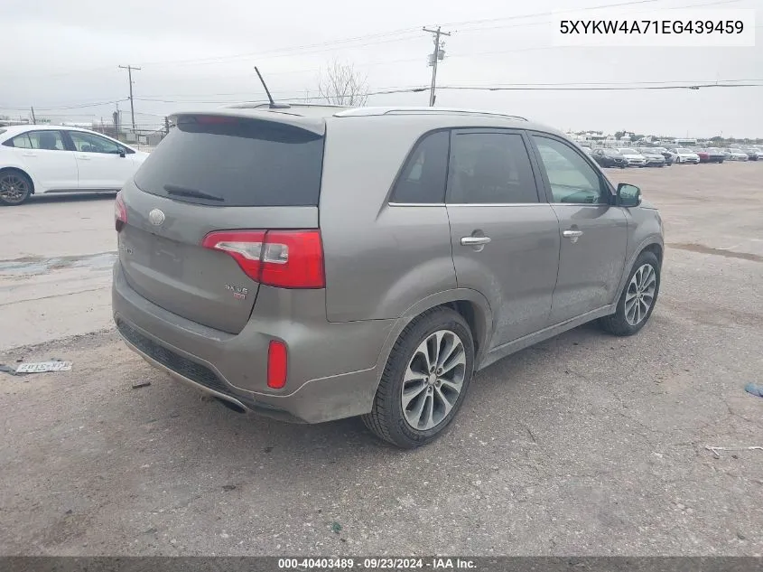 2014 Kia Sorento Sx VIN: 5XYKW4A71EG439459 Lot: 40403489