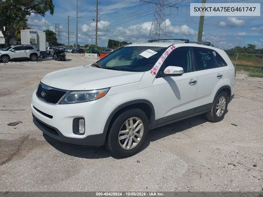 5XYKT4A75EG461747 2014 Kia Sorento Lx