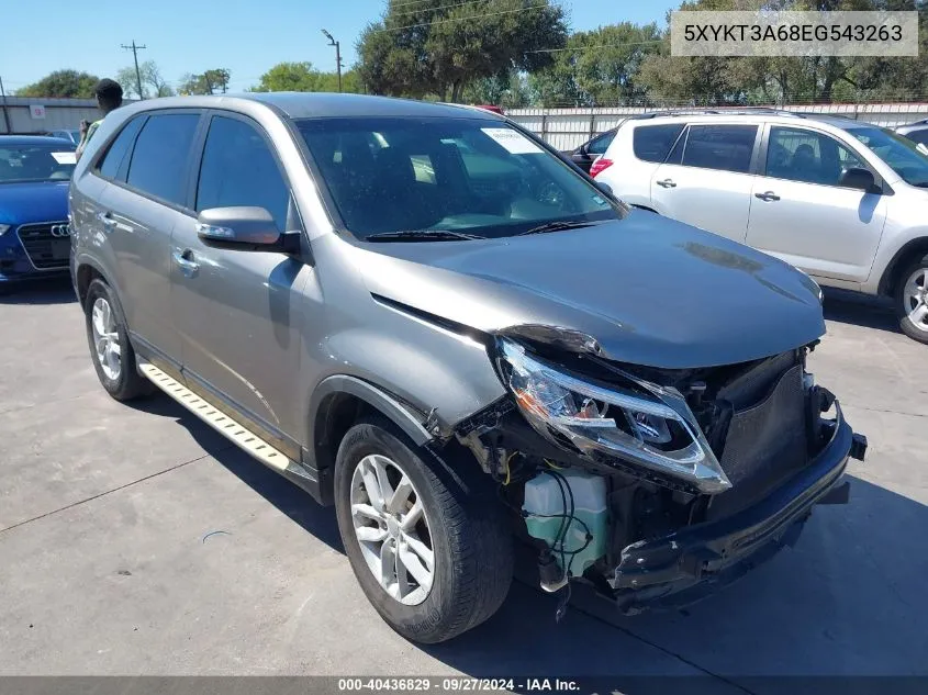 5XYKT3A68EG543263 2014 Kia Sorento Lx