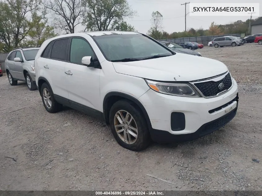 5XYKT3A64EG537041 2014 Kia Sorento Lx