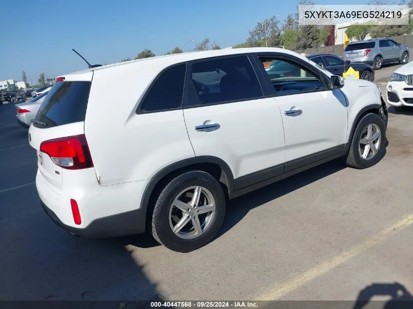 5XYKT3A69EG524219 2014 Kia Sorento Lx