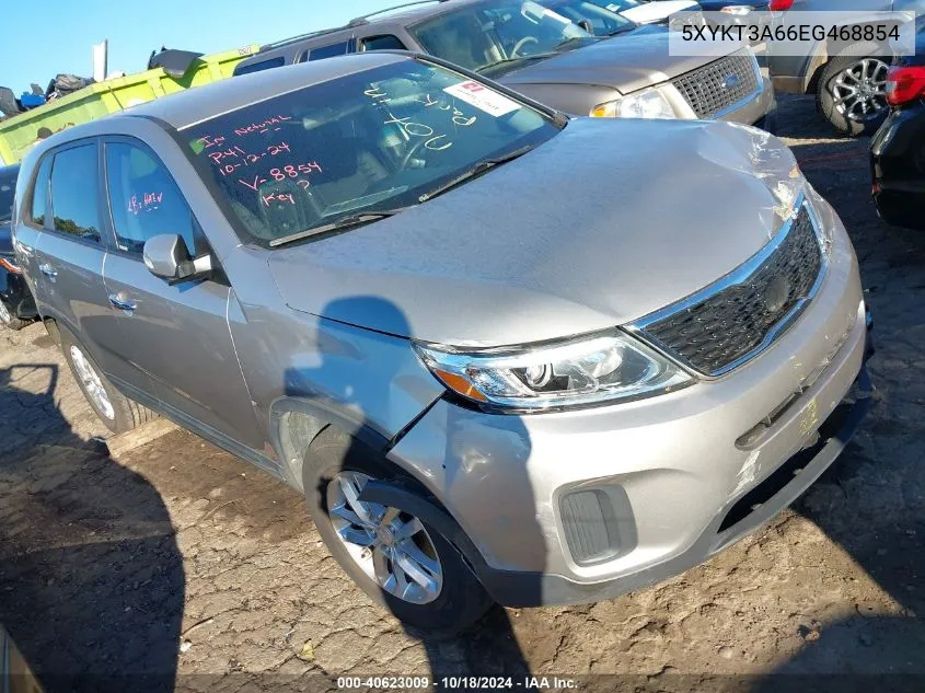 5XYKT3A66EG468854 2014 Kia Sorento Lx