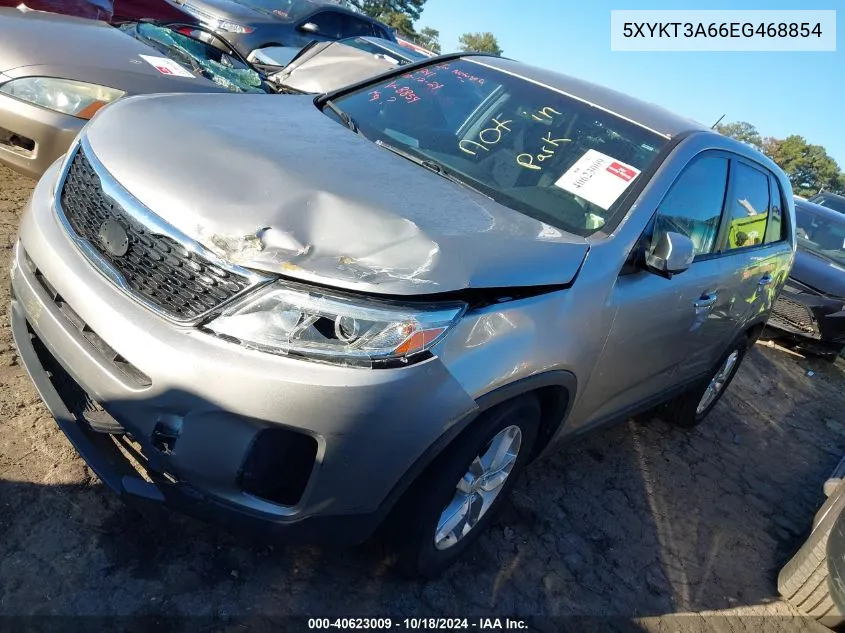 5XYKT3A66EG468854 2014 Kia Sorento Lx