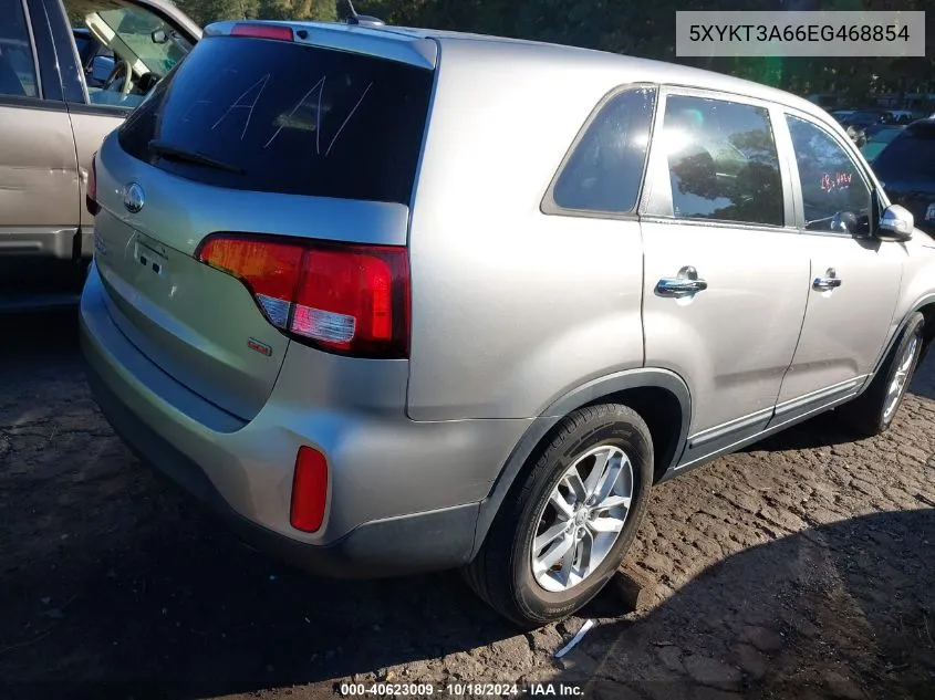 5XYKT3A66EG468854 2014 Kia Sorento Lx