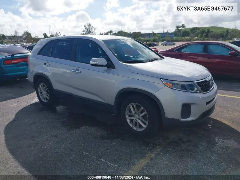 5XYKT3A65EG467677 2014 Kia Sorento Lx