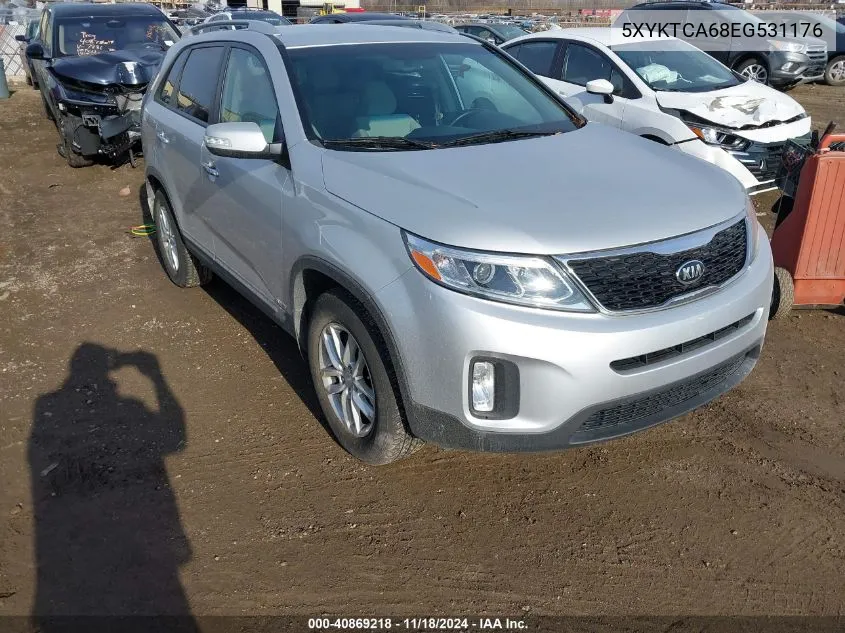 5XYKTCA68EG531176 2014 Kia Sorento Lx