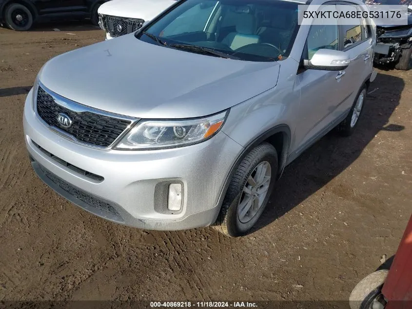 5XYKTCA68EG531176 2014 Kia Sorento Lx