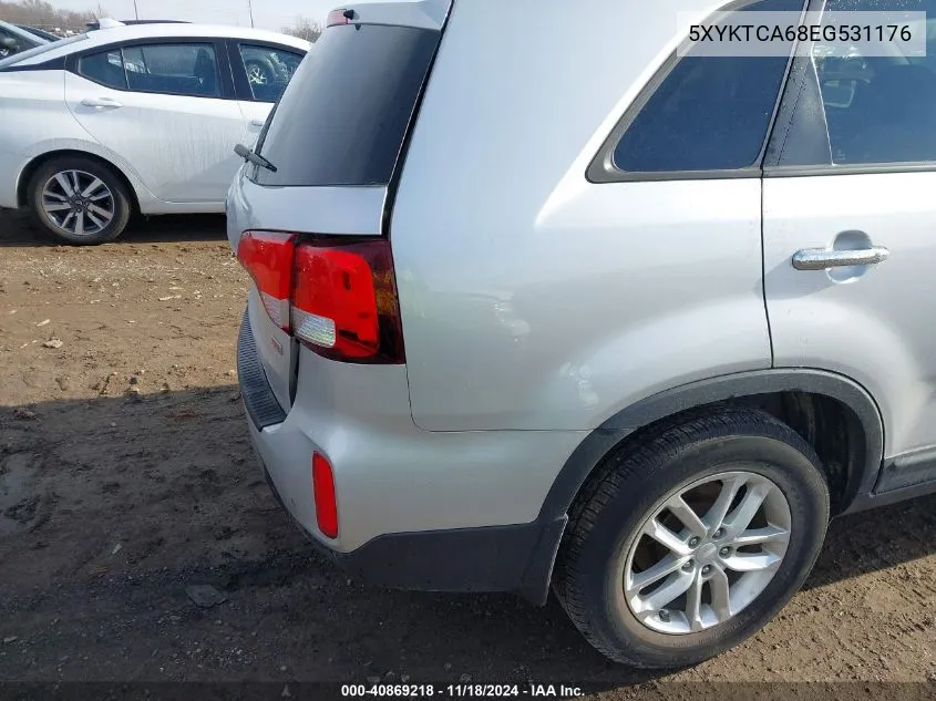 5XYKTCA68EG531176 2014 Kia Sorento Lx