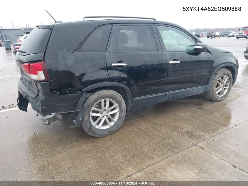 5XYKT4A62EG509888 2014 Kia Sorento Lx