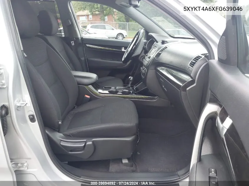 5XYKT4A6XFG639046 2015 Kia Sorento Lx