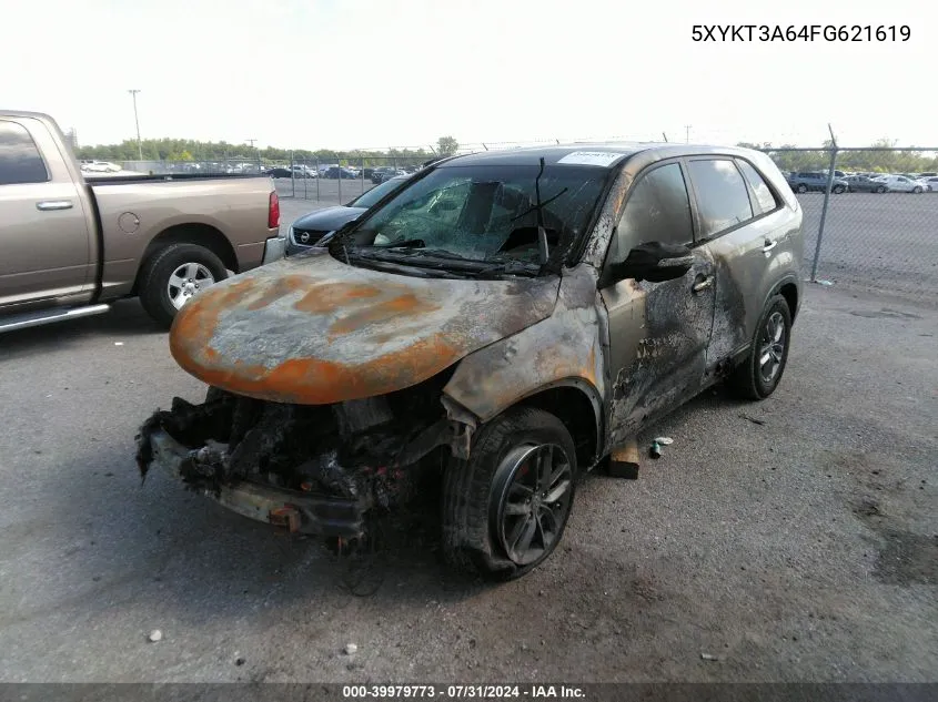 5XYKT3A64FG621619 2015 Kia Sorento Lx