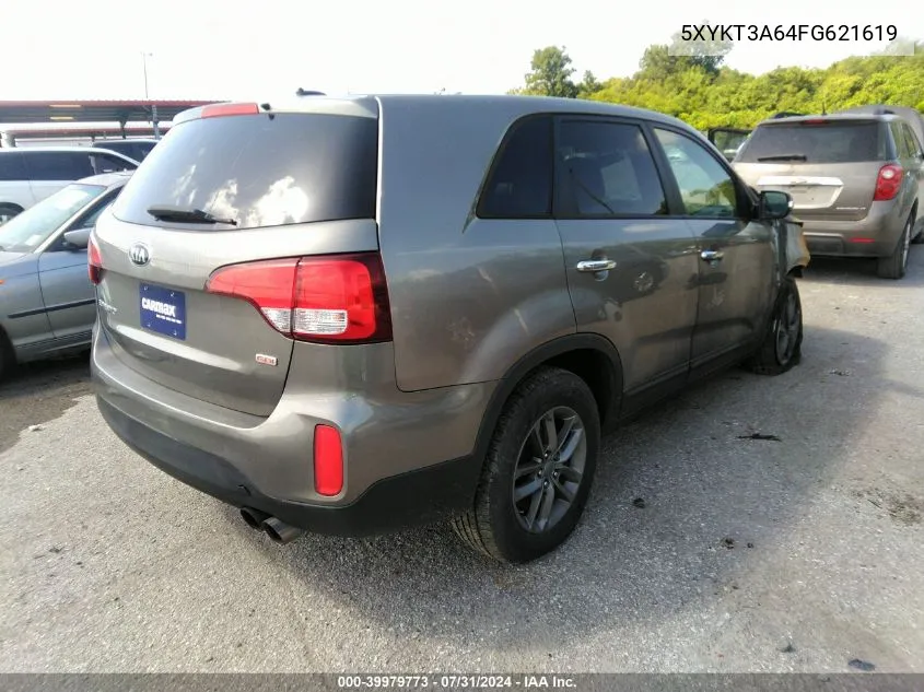 5XYKT3A64FG621619 2015 Kia Sorento Lx