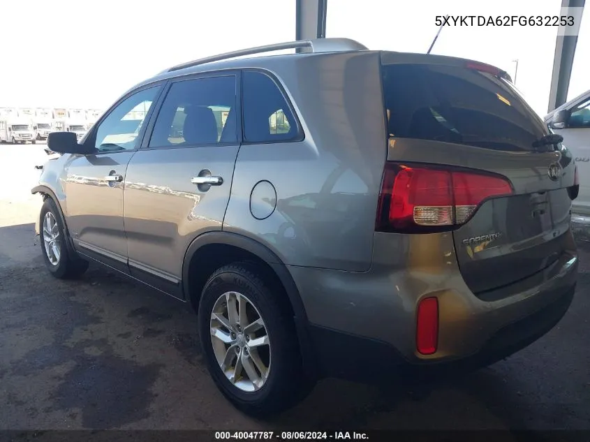 5XYKTDA62FG632253 2015 Kia Sorento Lx