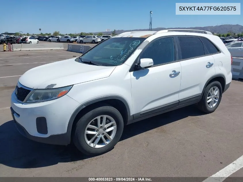 5XYKT4A77FG620575 2015 Kia Sorento Lx V6