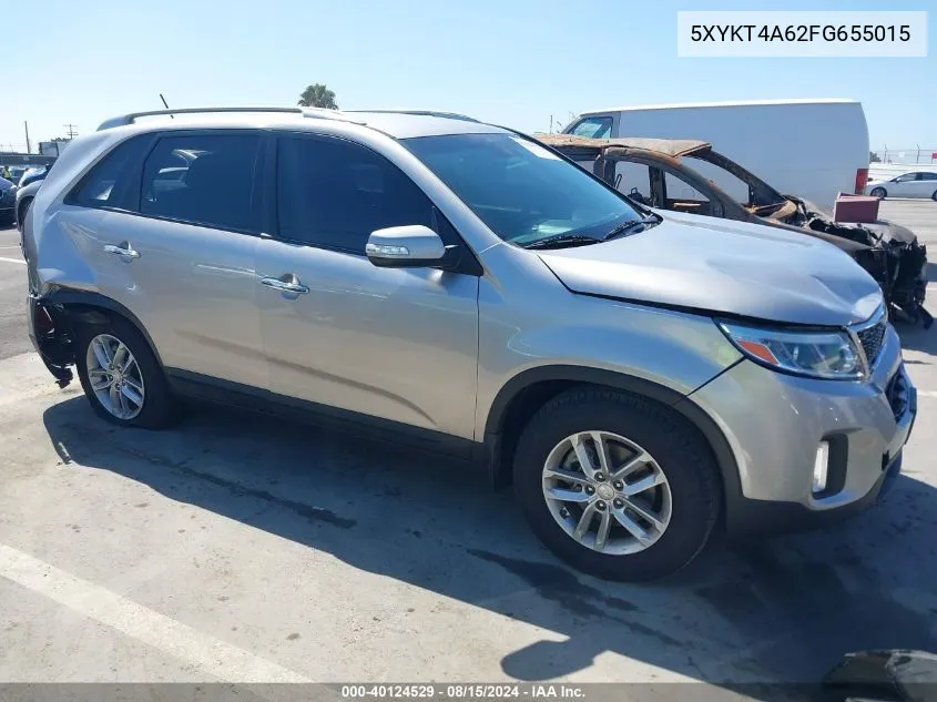 5XYKT4A62FG655015 2015 Kia Sorento Lx