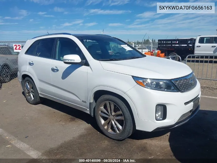 5XYKWDA70FG656163 2015 Kia Sorento Sx/Sx Limited