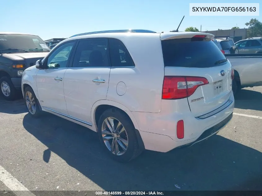 5XYKWDA70FG656163 2015 Kia Sorento Sx/Sx Limited