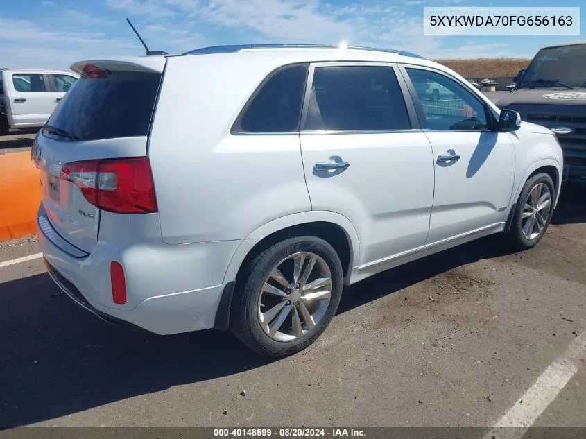 5XYKWDA70FG656163 2015 Kia Sorento Sx/Sx Limited