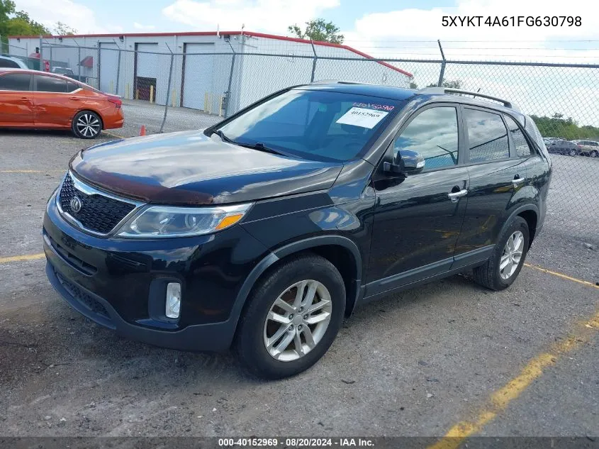 5XYKT4A61FG630798 2015 Kia Sorento Lx