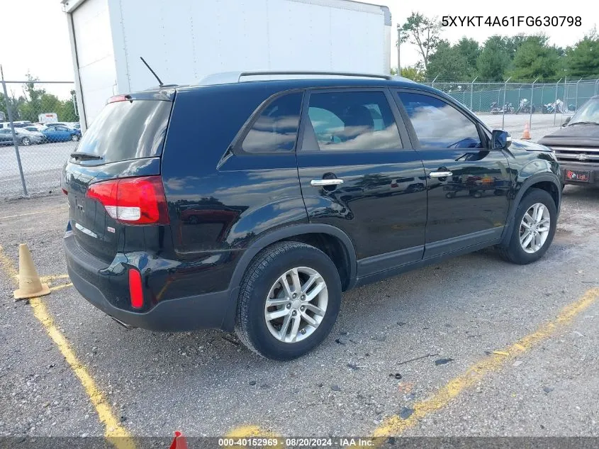 5XYKT4A61FG630798 2015 Kia Sorento Lx