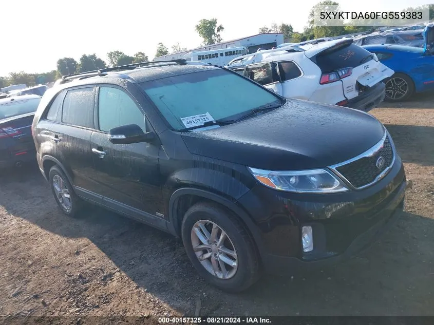 5XYKTDA60FG559383 2015 Kia Sorento Lx