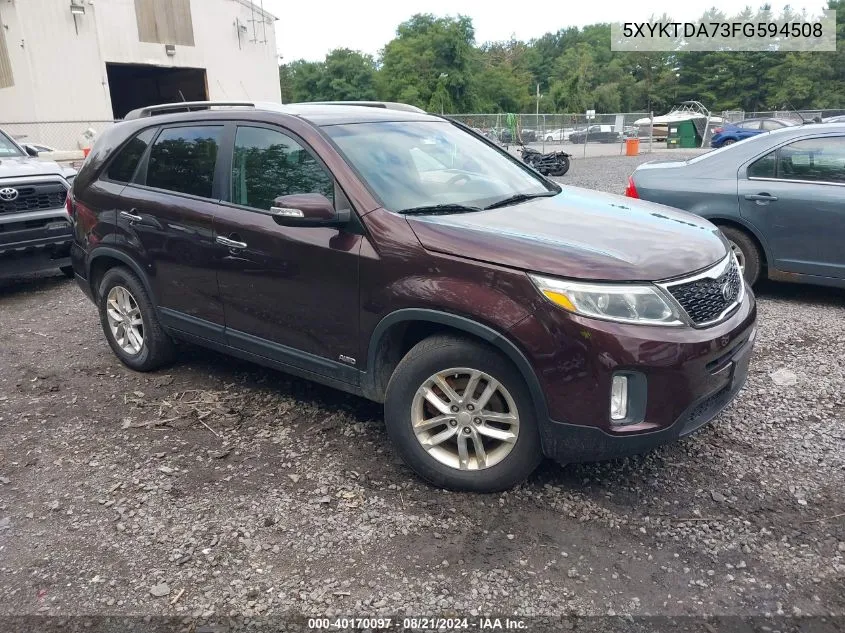 5XYKTDA73FG594508 2015 Kia Sorento Lx V6