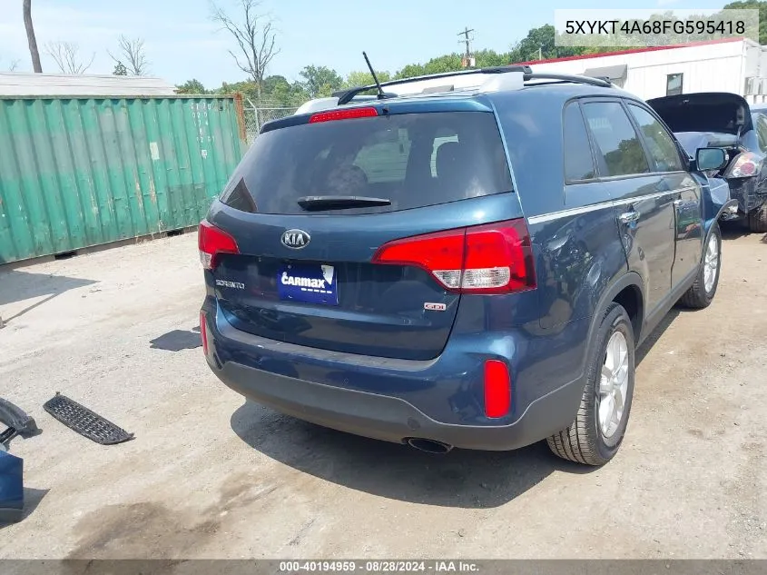 5XYKT4A68FG595418 2015 Kia Sorento Lx