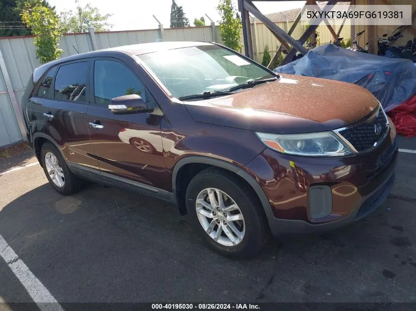 5XYKT3A69FG619381 2015 Kia Sorento Lx