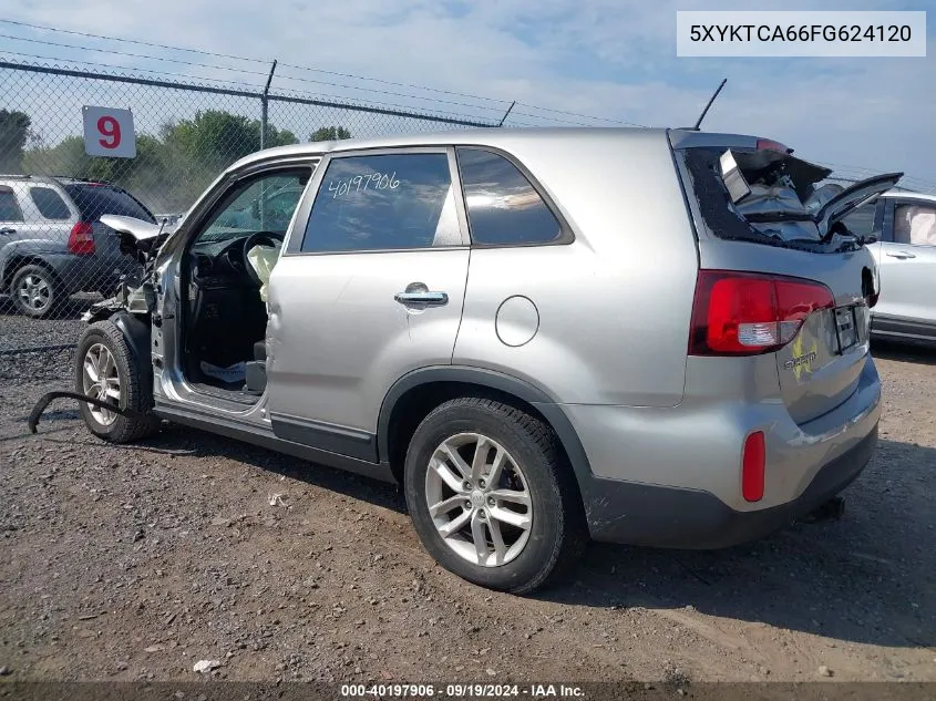 5XYKTCA66FG624120 2015 Kia Sorento Lx