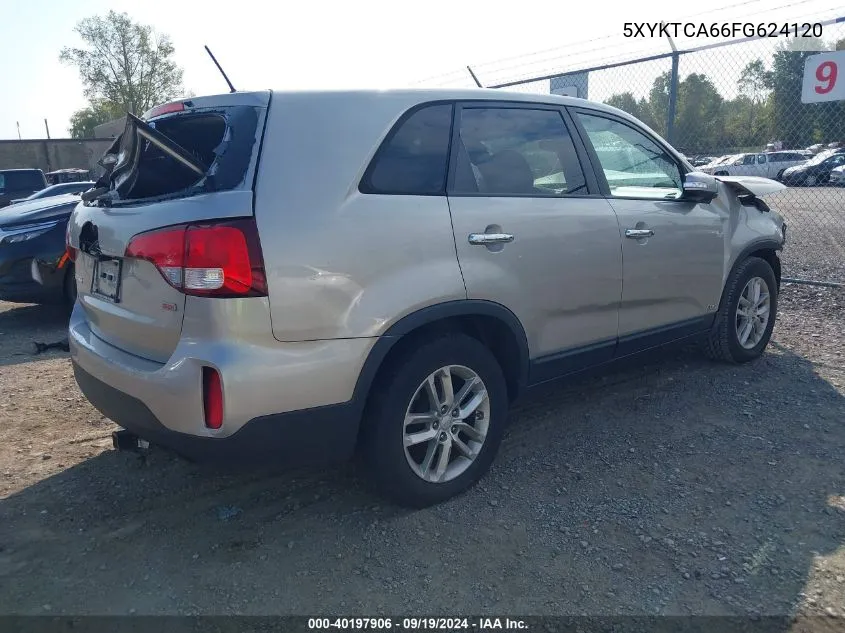 5XYKTCA66FG624120 2015 Kia Sorento Lx