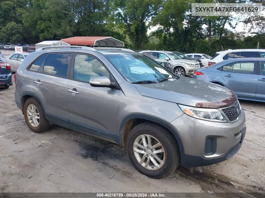 5XYKT4A7XFG641629 2015 Kia Sorento Lx V6