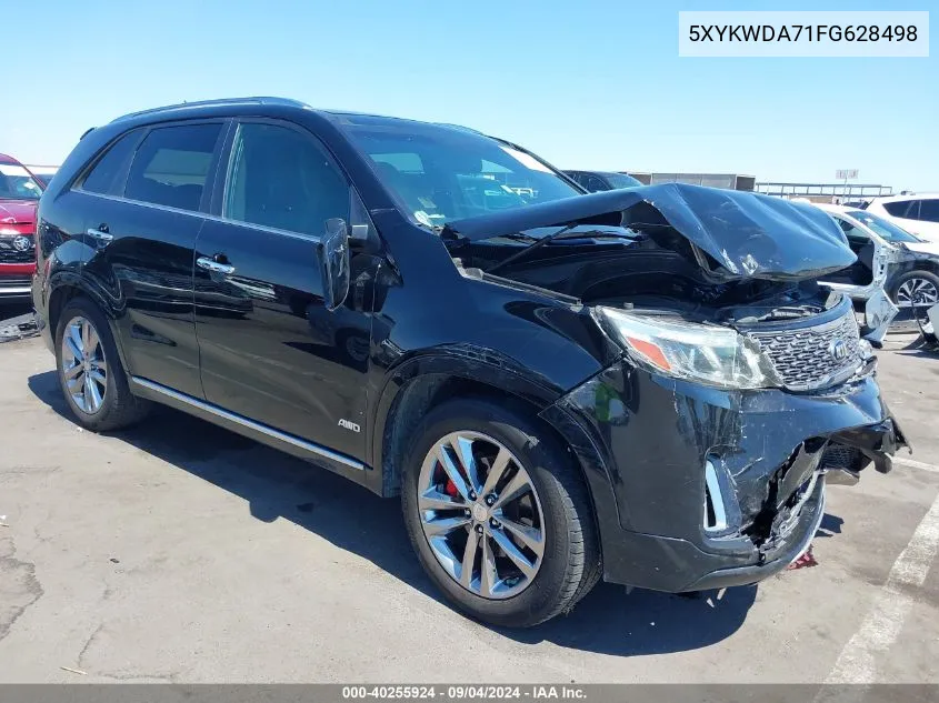 5XYKWDA71FG628498 2015 Kia Sorento Sx/Sx Limited