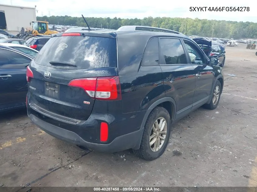 5XYKT4A66FG564278 2015 Kia Sorento Lx