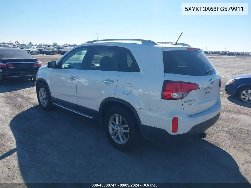 5XYKT3A68FG579911 2015 Kia Sorento Lx