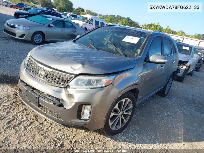 5XYKWDA78FG622133 2015 Kia Sorento Sx/Sx Limited