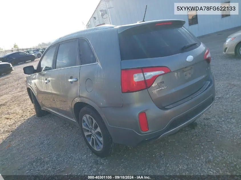 5XYKWDA78FG622133 2015 Kia Sorento Sx/Sx Limited