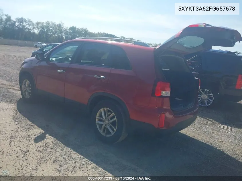 5XYKT3A62FG657678 2015 Kia Sorento Lx