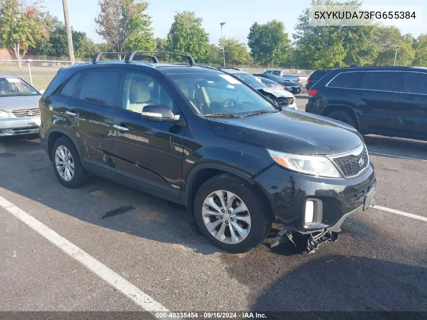 5XYKUDA73FG655384 2015 Kia Sorento Ex V6