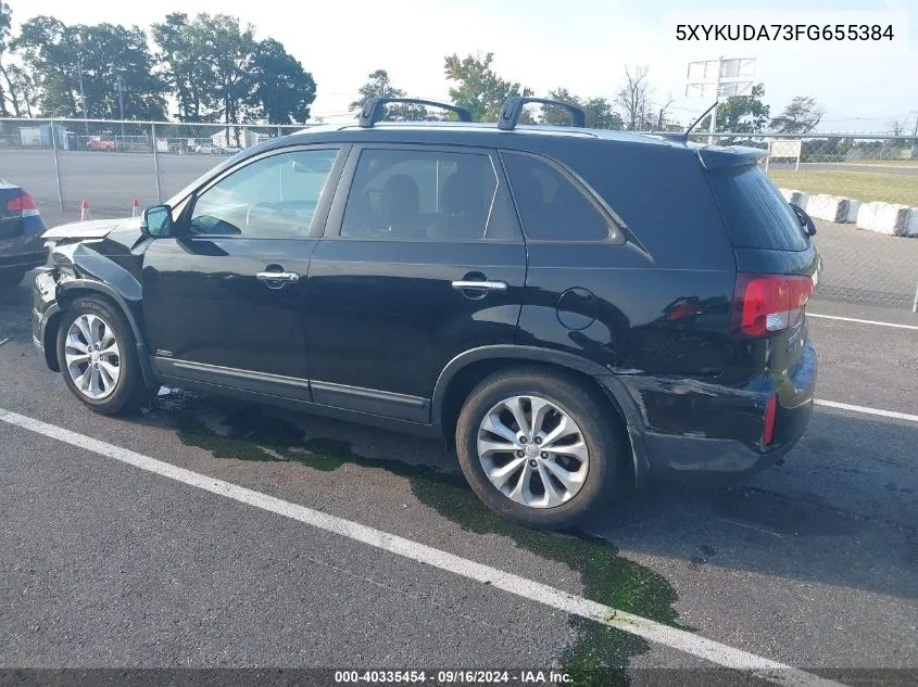 5XYKUDA73FG655384 2015 Kia Sorento Ex V6