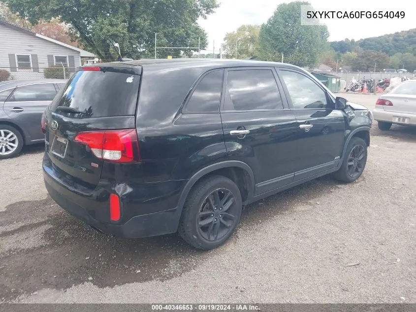 5XYKTCA60FG654049 2015 Kia Sorento Lx