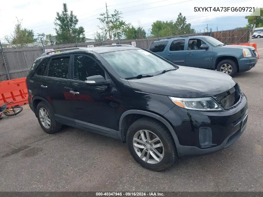 2015 Kia Sorento Lx VIN: 5XYKT4A73FG609721 Lot: 40347945